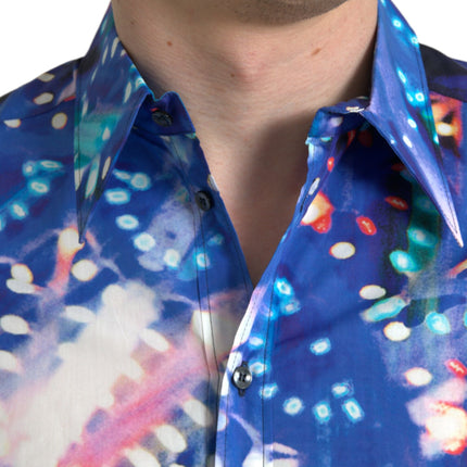 Camisa de martini de luminarie multicolor