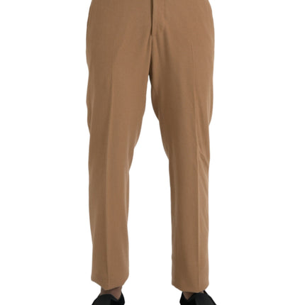 Pantalones de vestir de cachemir beige