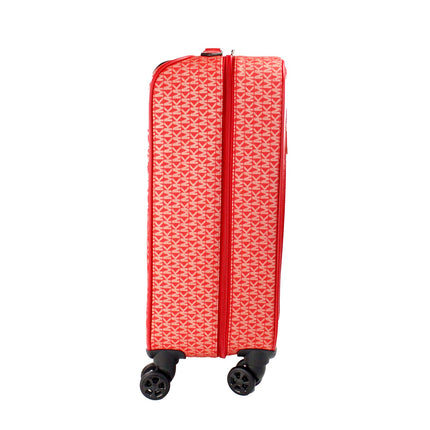 Viaggio piccolo rosso Signature Trolley Rolling Suitcase Carry On Bag