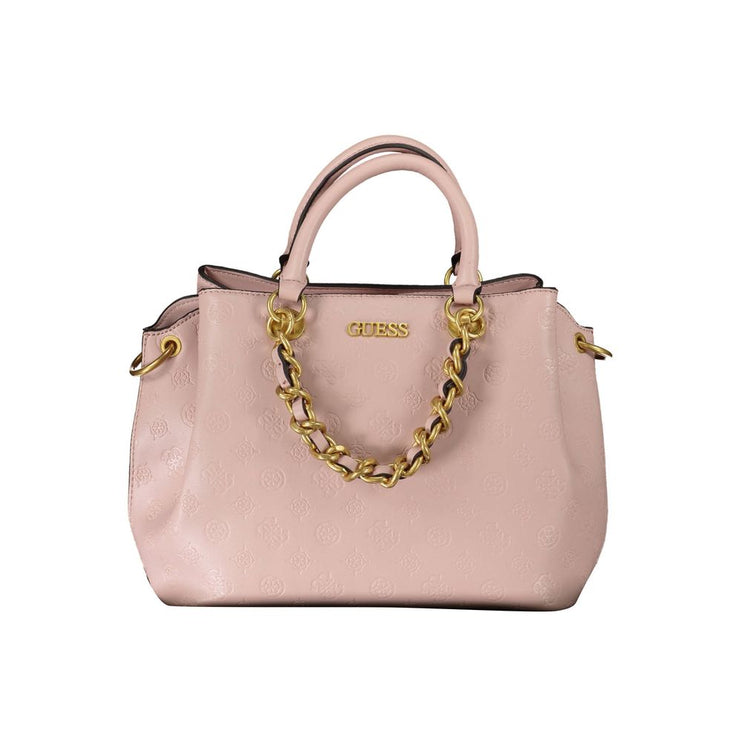 Bolso de polietileno rosa