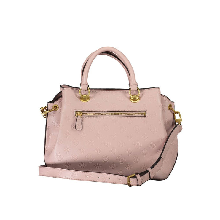 Bolso de polietileno rosa