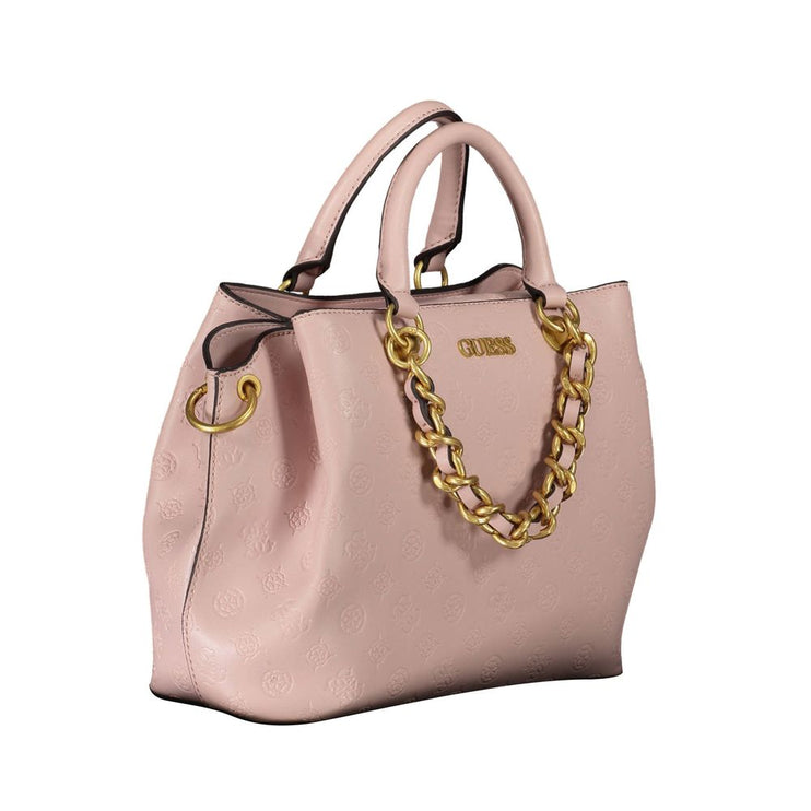 Bolso de polietileno rosa