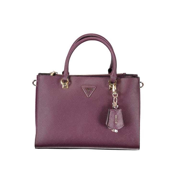 Bolso de polietileno morado