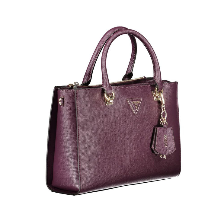 Bolso de polietileno morado