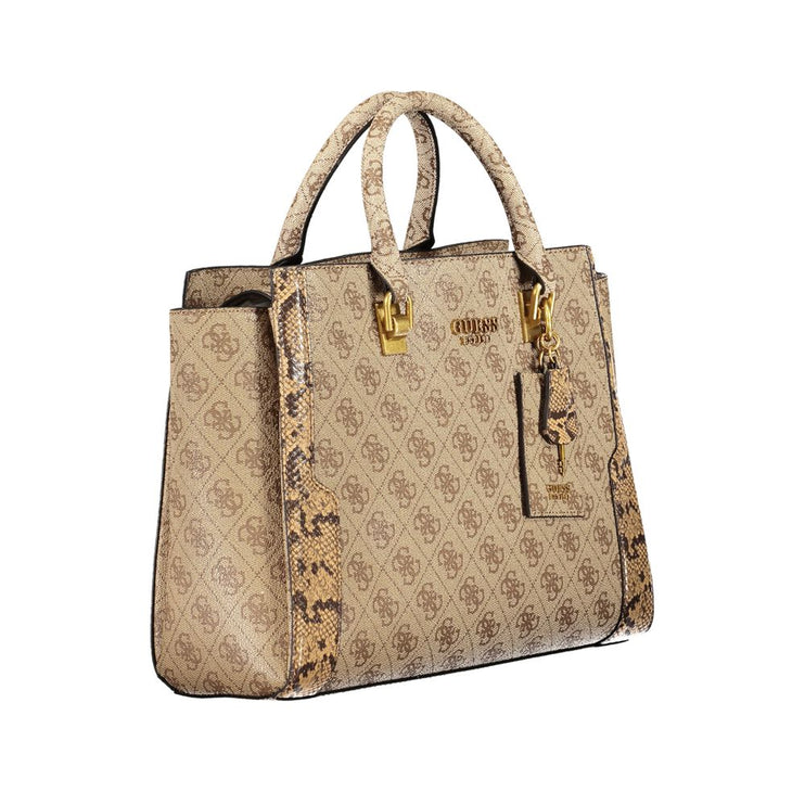 Borsa in polietilene beige