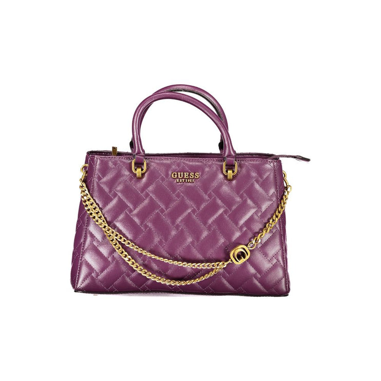 Bolso de polietileno morado