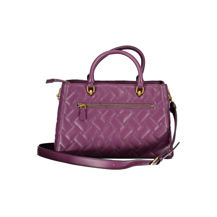 Bolso de polietileno morado