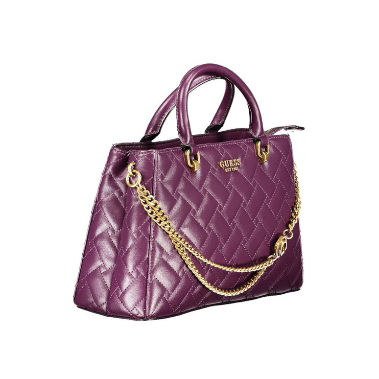 Bolso de polietileno morado