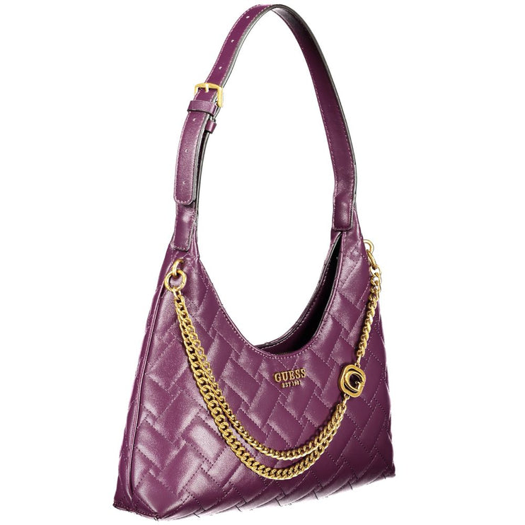 Bolso de polietileno morado