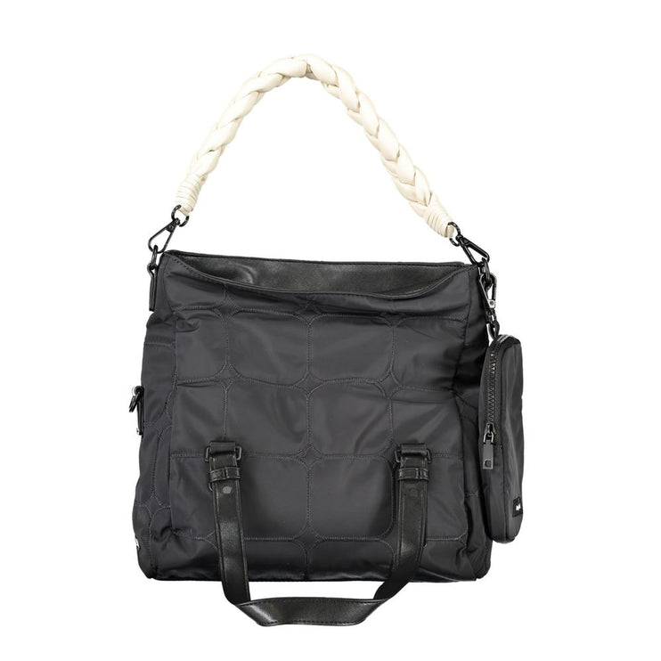 Bolso de poliéster negro