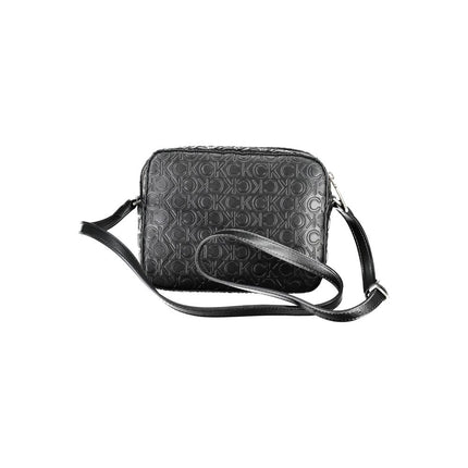 Black Polyester Handbag