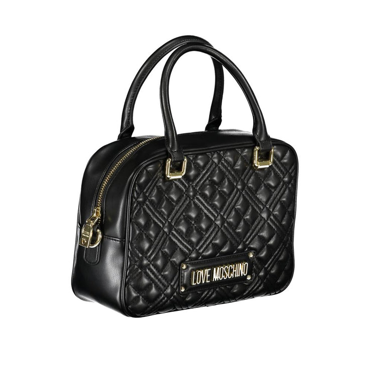 Black Polyethylene Handbag