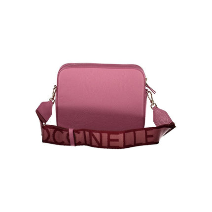 Bolso de piel rosa