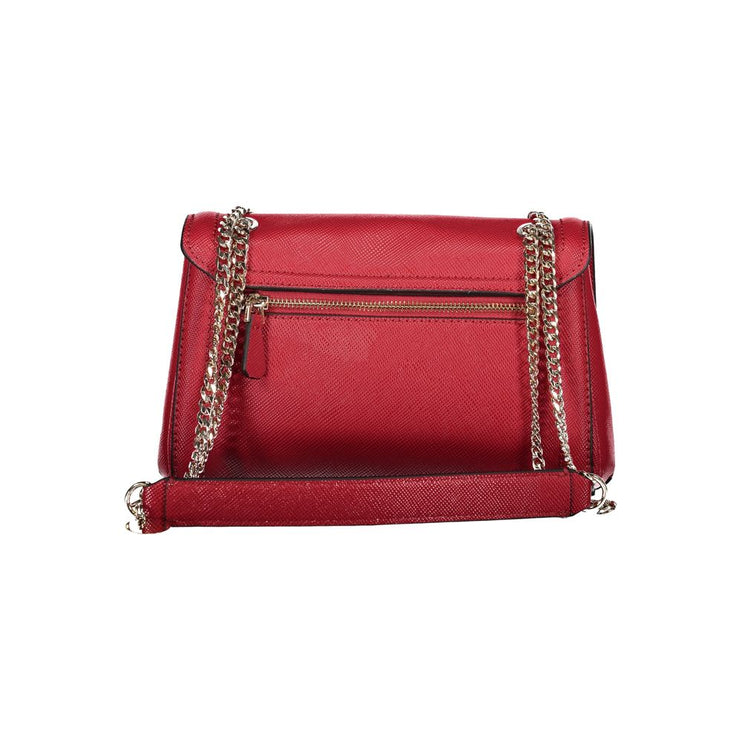 Borsa in polietilene rosso