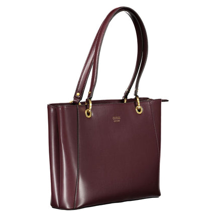 Bolso de polietileno morado