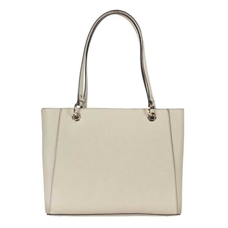 Borsa in polietilene beige