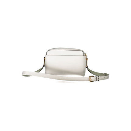 Bolso de piel blanco