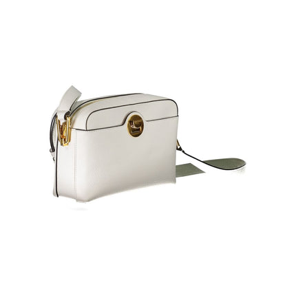 Bolso de piel blanco