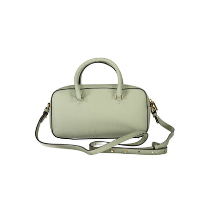 Bolso de piel verde