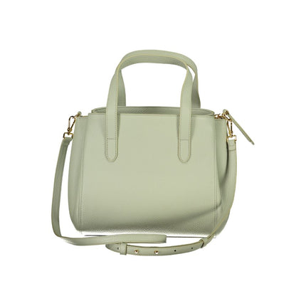 Bolso de piel verde