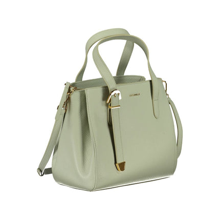 Bolso de piel verde