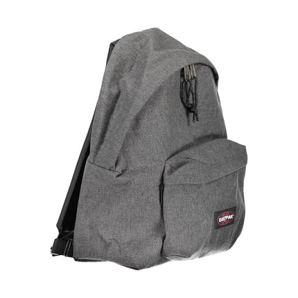 Mochila de poliéster gris