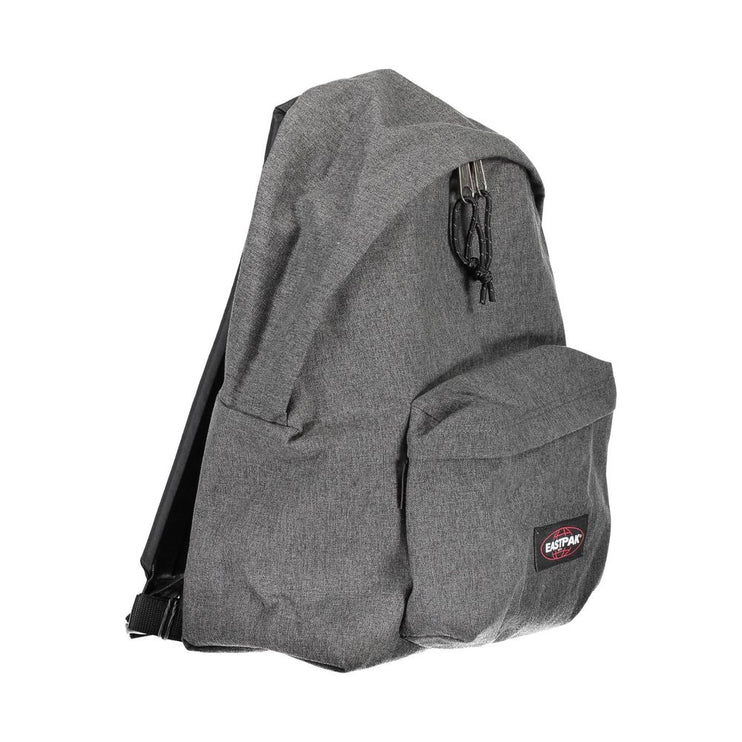 Mochila de poliéster gris