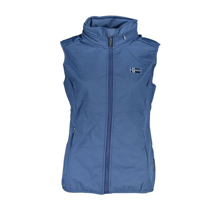 Vestes et manteau en polyester bleu