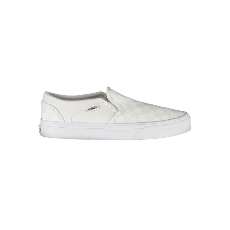 Sneaker in poliestere bianco