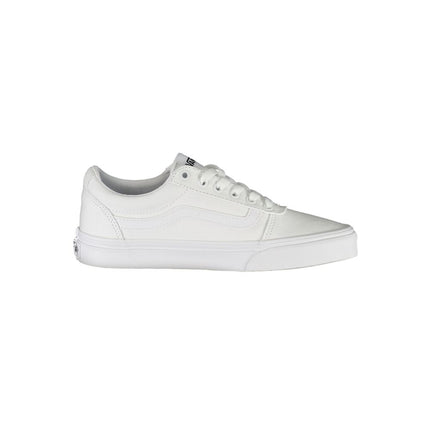 Sneaker in poliestere bianco