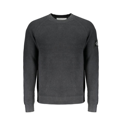 Black Cotton Sweater