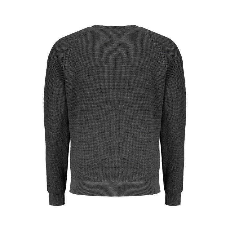 Black Cotton Sweater