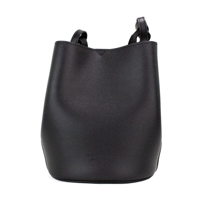 Lorne Small Black Haymarket Check Gaillé Bodet à main en cuir Pebble Purse