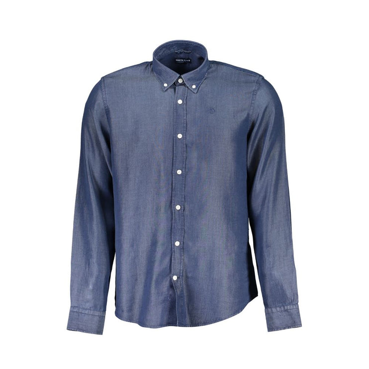 Camisa de Lyocell azul