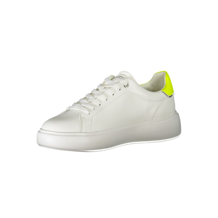 Sneaker in poliestere bianco