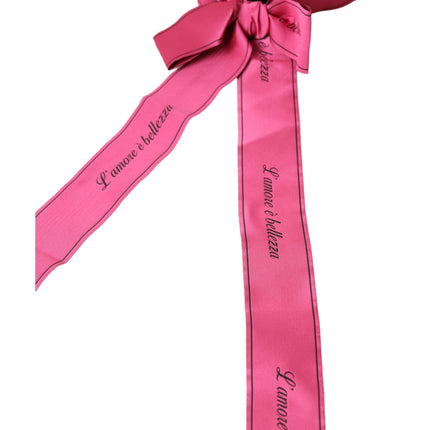 Pink L'Amore E'Bellezza Belt Belt