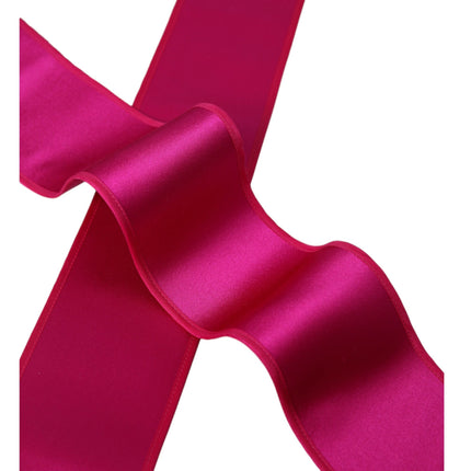 Fuchsia Roze Zijden Taille Vrouwen Riem