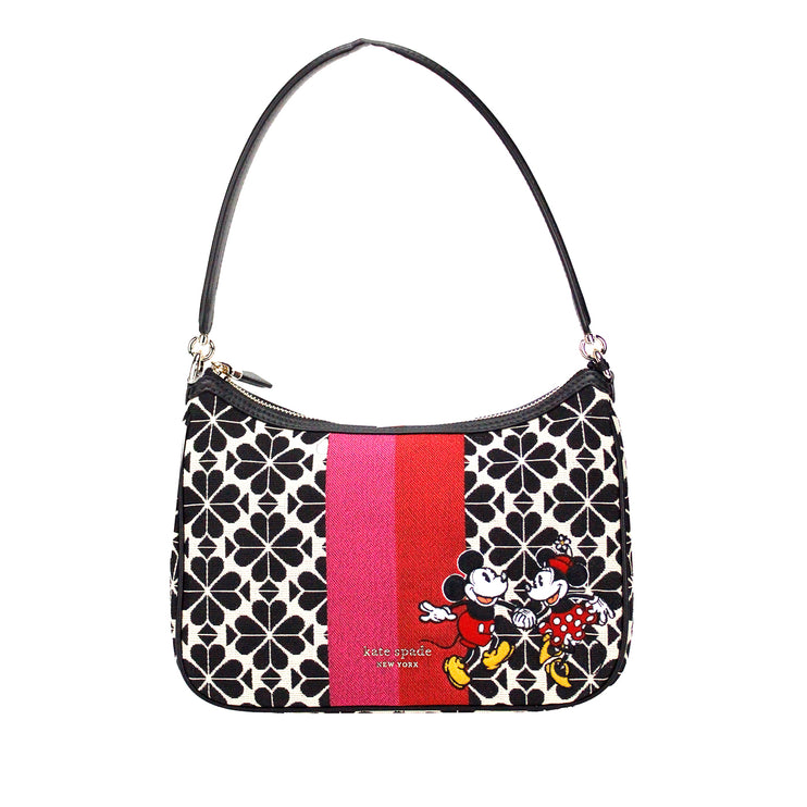 Disney 100 Sam Small Spade Flower Jacquard Canvas Bag