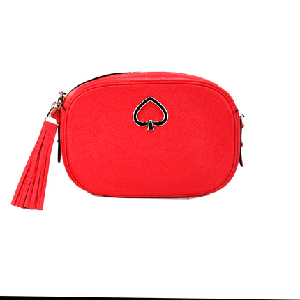 Kourtney Pequeño Semáforo Cámara de cuero de guijarros Bolsa Crossbody Bolso