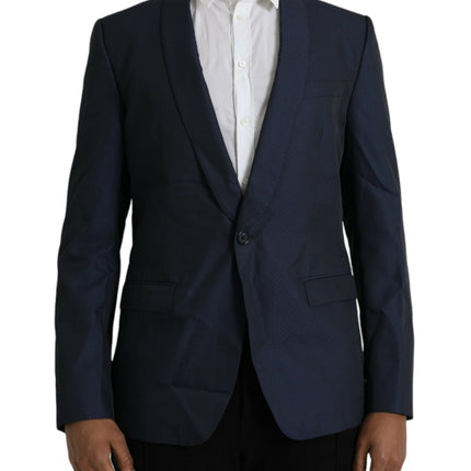 Blue martini châle simple Blazer