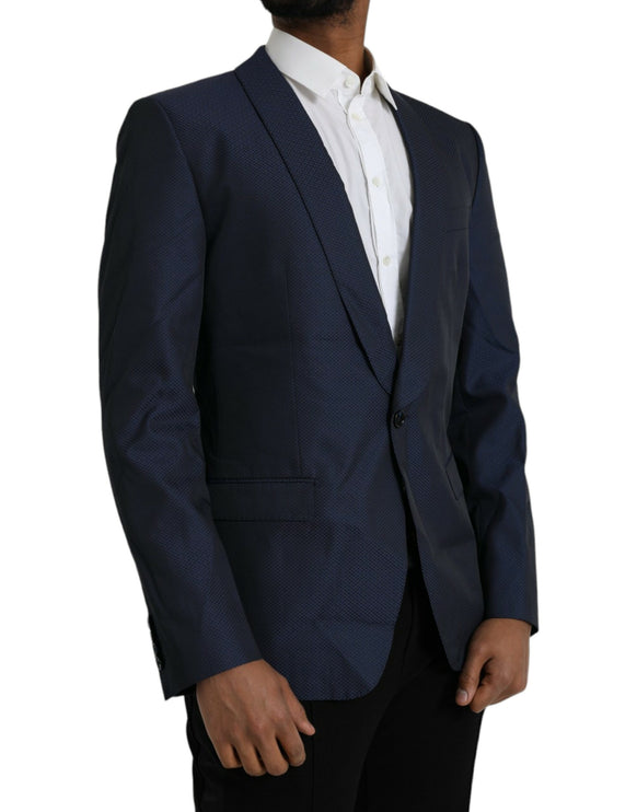 Blue martini châle simple Blazer