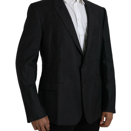 Black martini martini simple Blazer à manteau