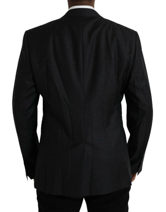 Black martini martini simple Blazer à manteau