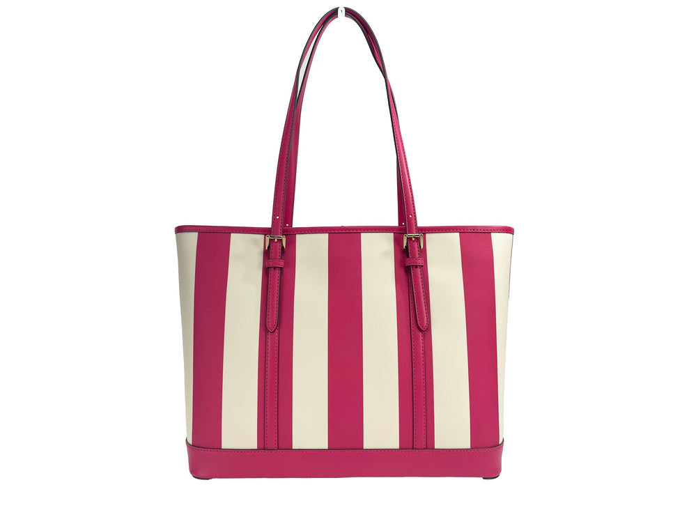 Jet Set Reizen Grote TZ Schouder PVC Tote Tas Tas Roze