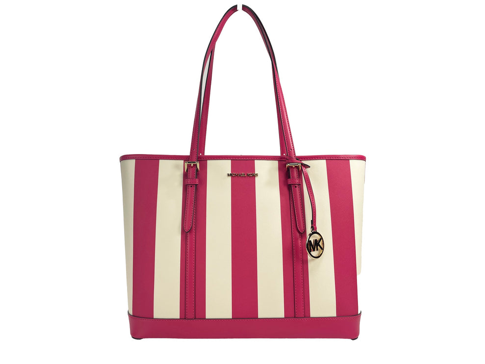 Jet Set Reizen Grote TZ Schouder PVC Tote Tas Tas Roze