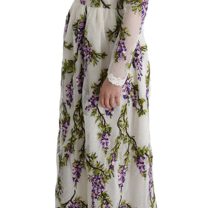 Elegant Maxi A-line Long Sleeve Dress