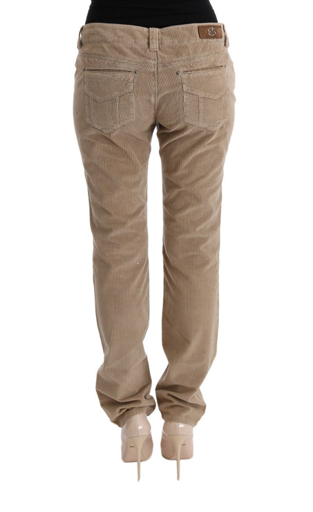 Pantaloni lussuosi di beige abituali