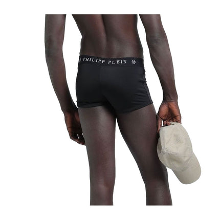 Boîtres de natation masculins élégants du créateur noir