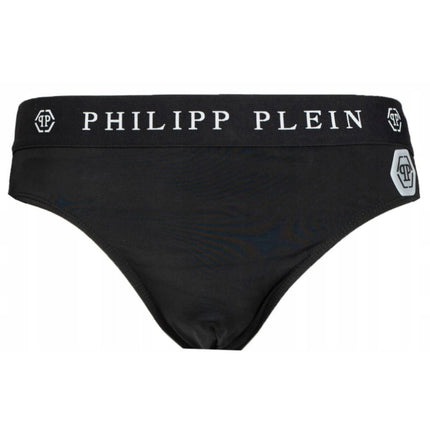 Sleek Nylon Swim Briefs con detalle del logotipo icónico