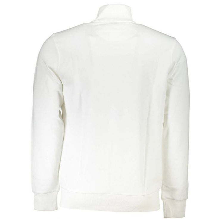 White Cotton Men Sweater